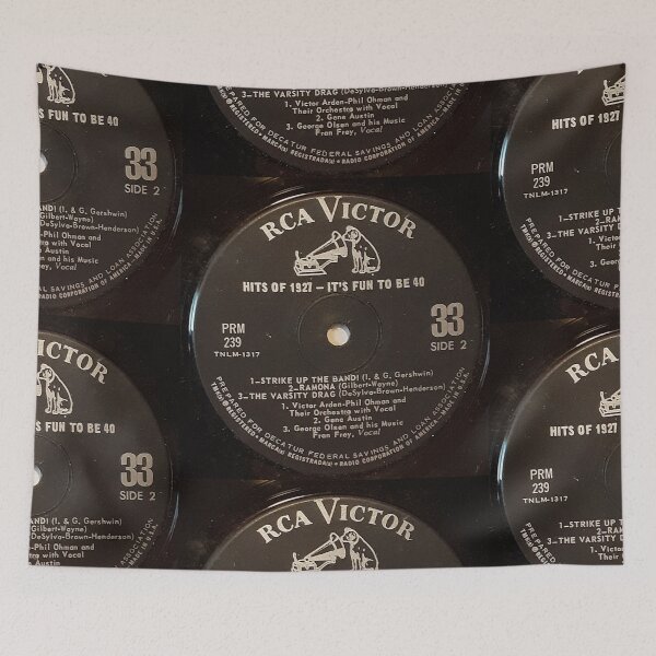 Item preview, compact 33, Hits of 1927, It's Fun to be 40, RCA Victor, Dog,Gramophone designed and sold by Vintaged.