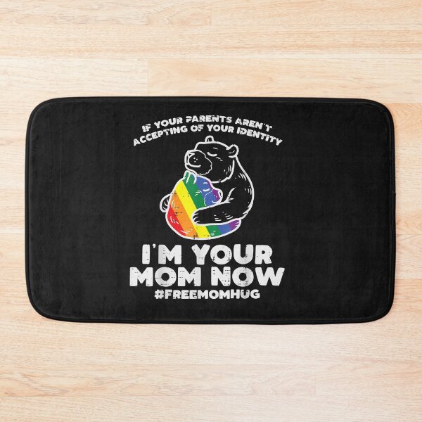 Item preview, Parents Accepting Im Your Mom Now Bear Hug LGBTQ Gay Pride T-Shirt designed and sold by Connect-Sparkta.