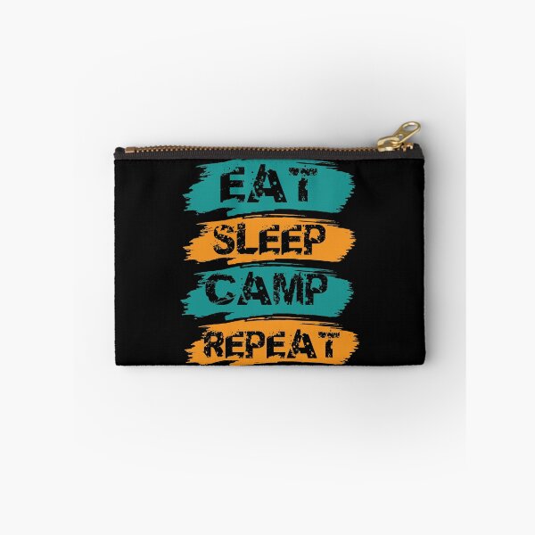 Item preview, Eat Sleep Camp Repeat Camping Design designed and sold by boopsblunt.