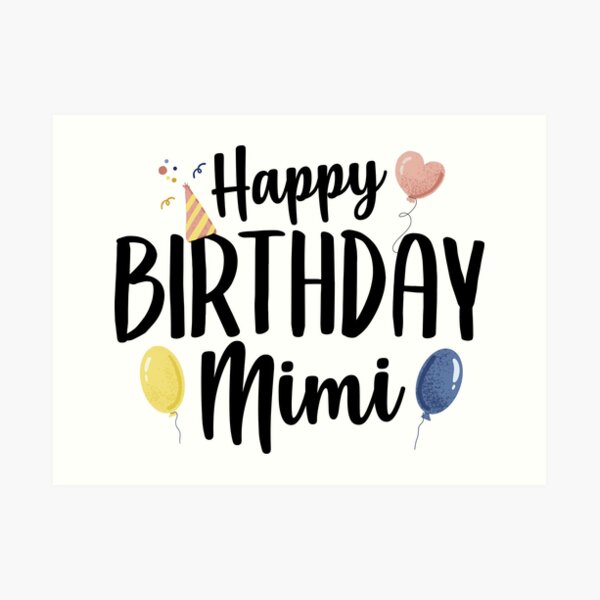 Images mimi happy birthday 50+ Best