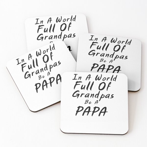 Item preview, In A world Full Grandpas Be A Papa- Essential T-Shirt designed and sold by Kritsanasupha.