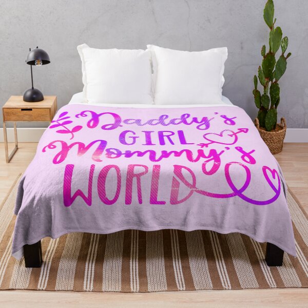 Item preview, Daddy and Mommy Love Their Little Girl. Gorgeous design for baby and little girls - says "Daddy's girl, Mommy's world" designed and sold by CristalleLisa.