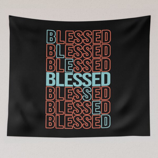 Item preview, feeling blessed design designed and sold by kmario.