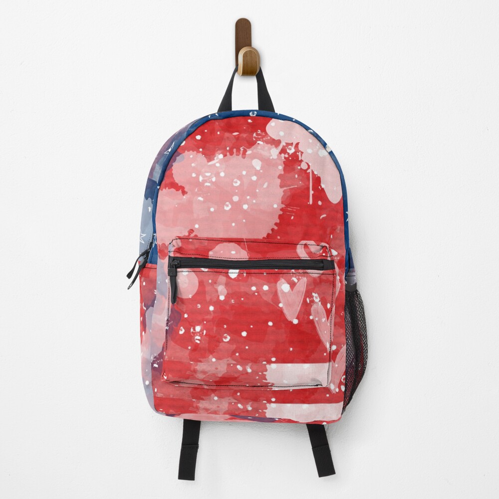 Vista previa del artículo con la obra «Mochila», diseñado y vendido por Patternsonly.