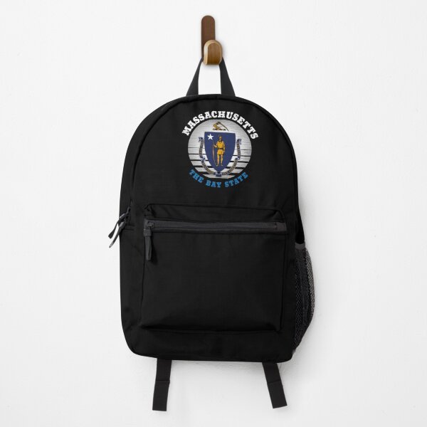 Item preview, MASSACHUSETTS BAY STATE FLAG designed and sold by Madjack Tees Kiwi SuperStore.