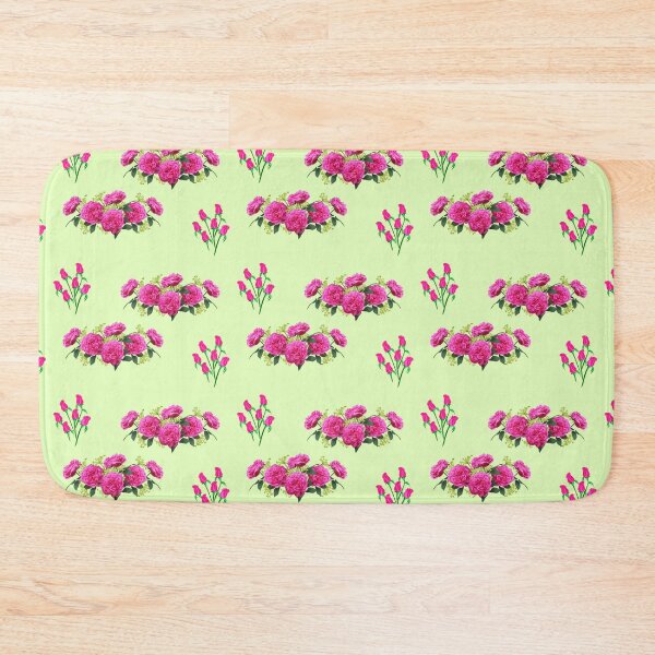 Item preview, Pink Roses with Pistacio Background designed and sold by Mamta Thakkar.