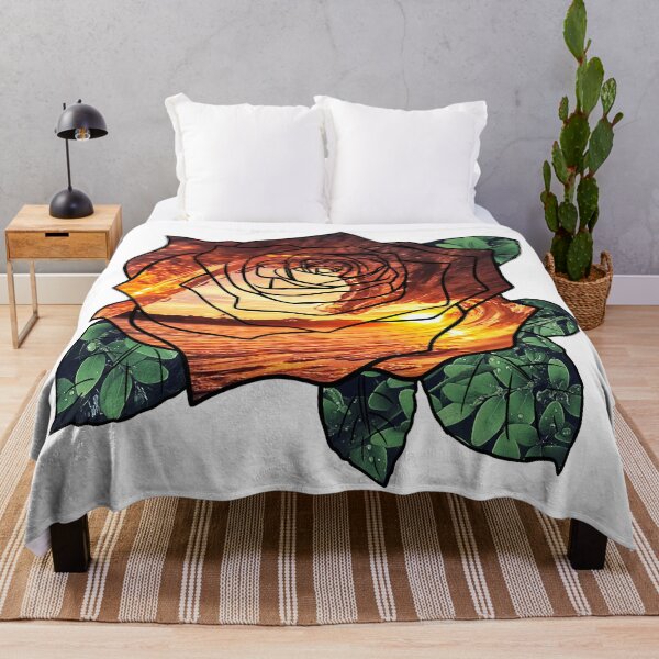 Item preview, Breaking Wave at Sunset Rose designed and sold by BuzzySpaceBee.