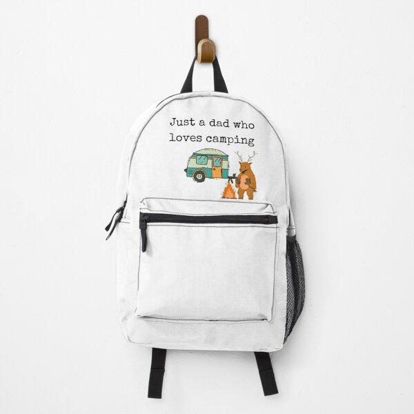 Item preview, cute papa bear camping designed and sold by fridayNightfunk.