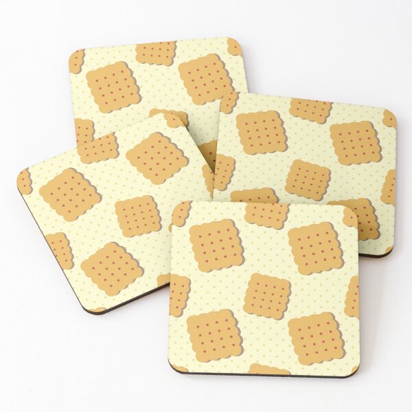 Item preview, cracker biscuit seamless pattern  designed and sold by werezu.