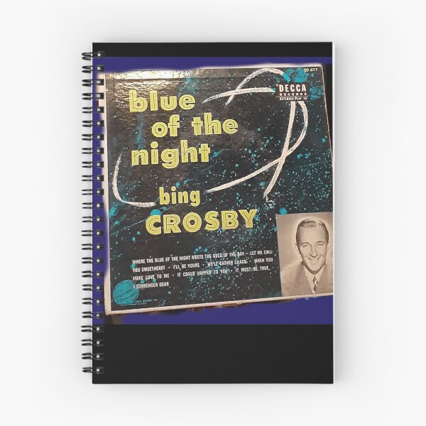 Item preview, Blue Of The Night, Bing Crosby, ep, rare, space age, bachelor pad designed and sold by Vintaged.