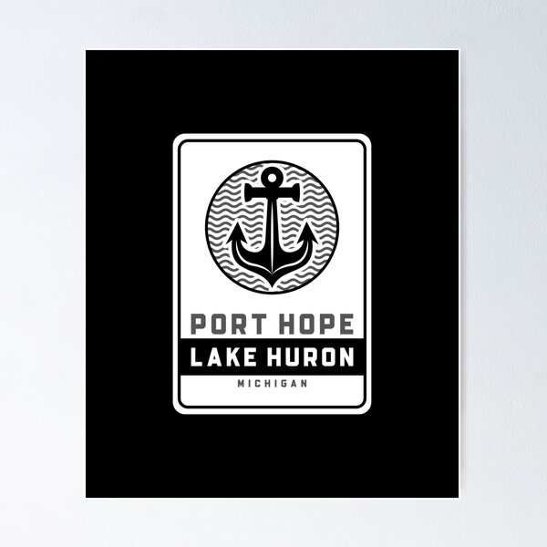 Item preview, Port Hope Michigan Lake Huron Anchor Design designed and sold by Eleven-K.