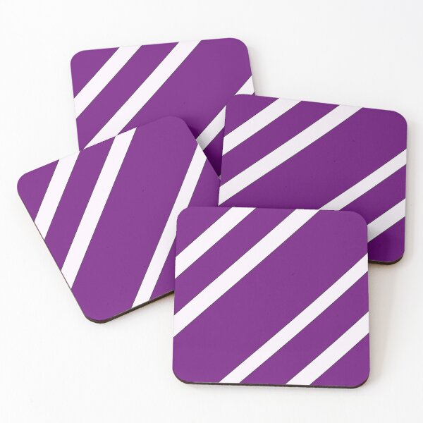 Item preview, Spripes of white on Purple designed and sold by Alpana Rai.