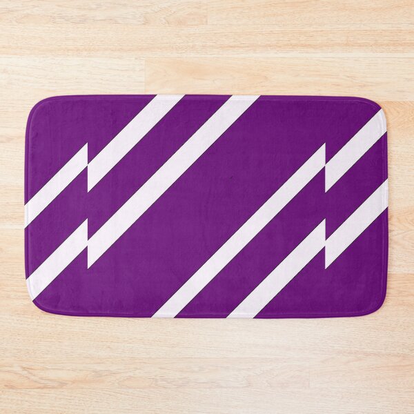 Item preview, Spripes of white on Purple designed and sold by Alpana Rai.
