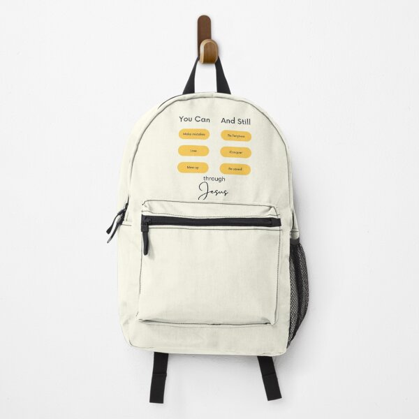 Item preview, You can mess up and still be saved through Jesus  designed and sold by missionbear.