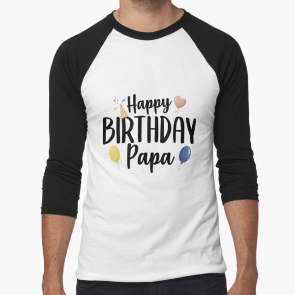 Impression artistique for Sale avec l'œuvre « Joyeux anniversaire papa » de  l'artiste TheShirtLounge