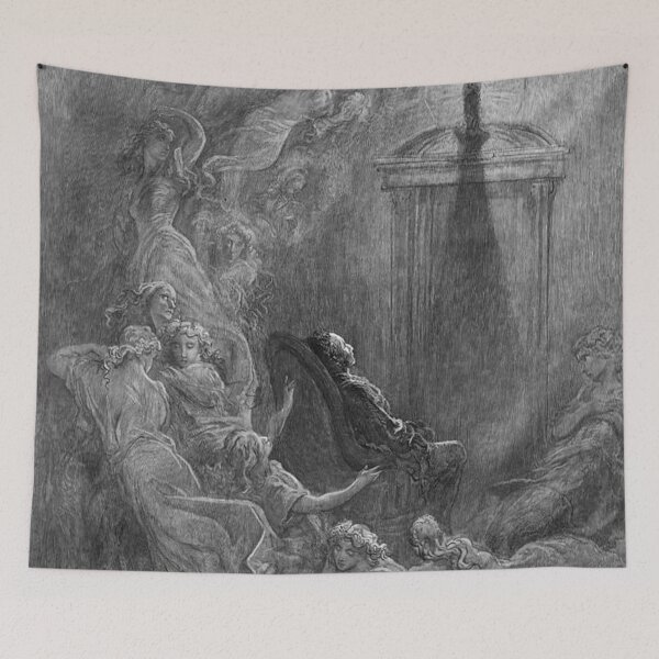 Item preview, The Raven - Gustave Dore designed and sold by JDesigningMO.