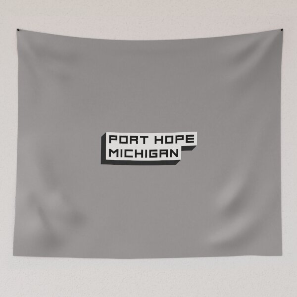 Item preview, Port Hope Michigan Shadow Block Design designed and sold by Eleven-K.