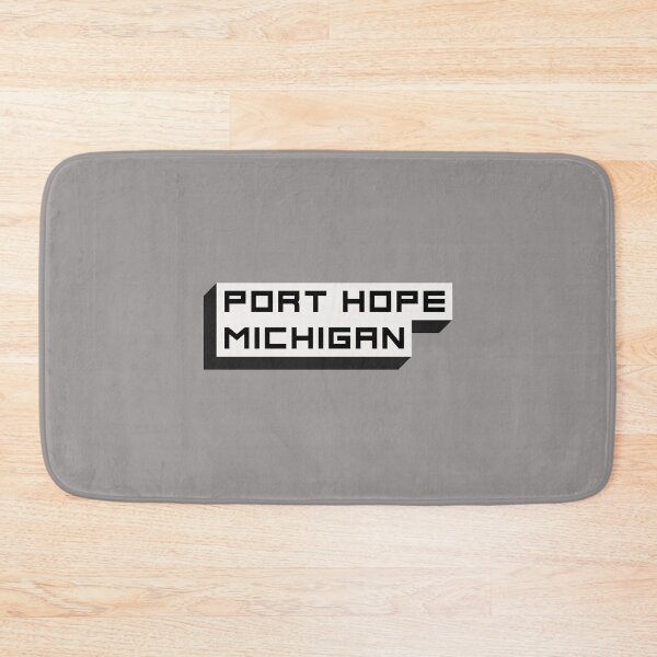 Item preview, Port Hope Michigan Shadow Block Design designed and sold by Eleven-K.