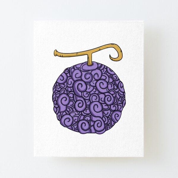 Gomu Gomu Devil Fruit Mounted Print For Sale By Mauricidoyle Redbubble