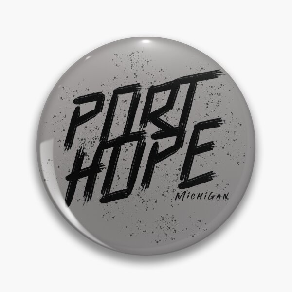 Item preview, Port Hope Michigan Graffiti Black Design designed and sold by Eleven-K.