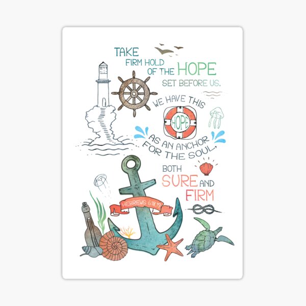 Anchor of Hope Alphabet Stickers – Creative Retreat Kits