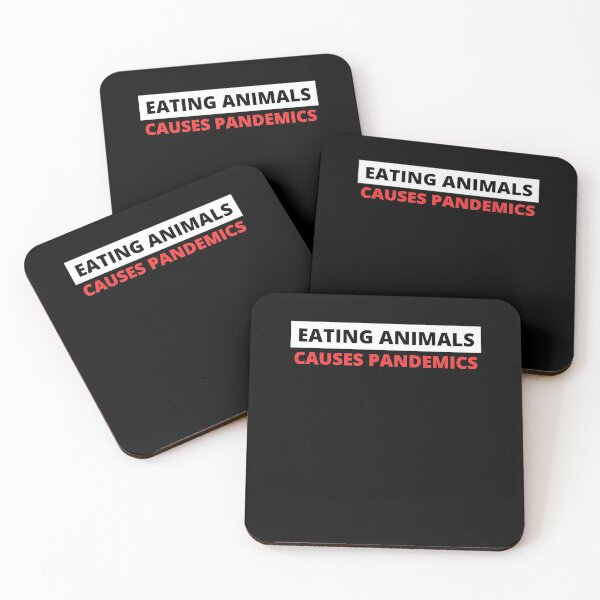 Item preview, Eating Animals Causes Pandemics designed and sold by BellaVille.