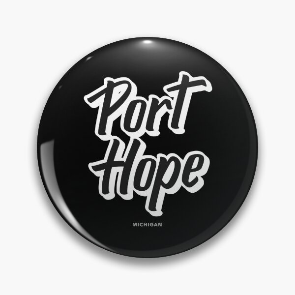 Item preview, Port Hope Michigan Bubble Black and White Design designed and sold by Eleven-K.