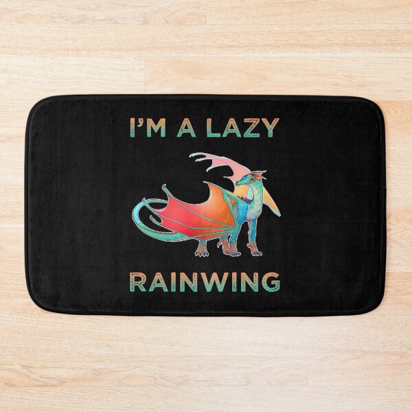 Item preview, Classic I'm A Lazy Rainwing Dragon designed and sold by rathspencer.