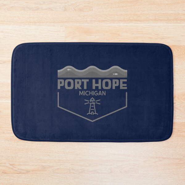 Item preview, Port Hope Michigan Lighthouse Wave Design designed and sold by Eleven-K.