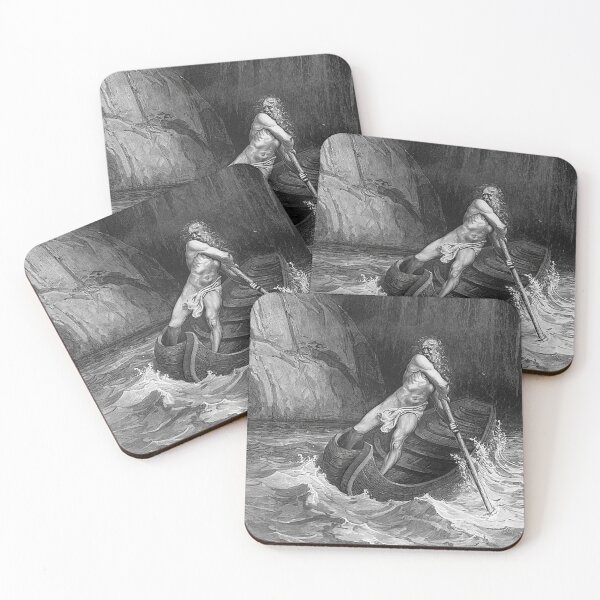 Item preview, Charon By Gustave Dore designed and sold by JDesigningMO.