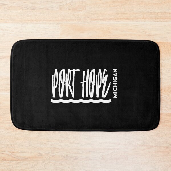 Item preview, Port Hope Michigan Artsy White Design designed and sold by Eleven-K.