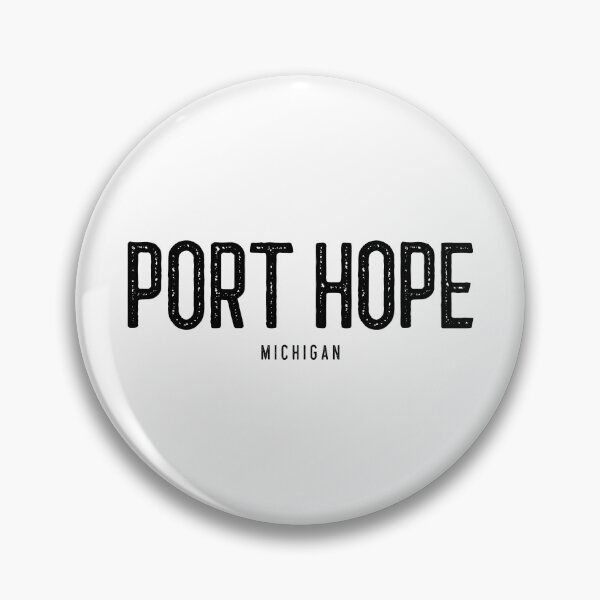Item preview, Port Hope Michigan Classic Straight Aged Text Black Design designed and sold by Eleven-K.