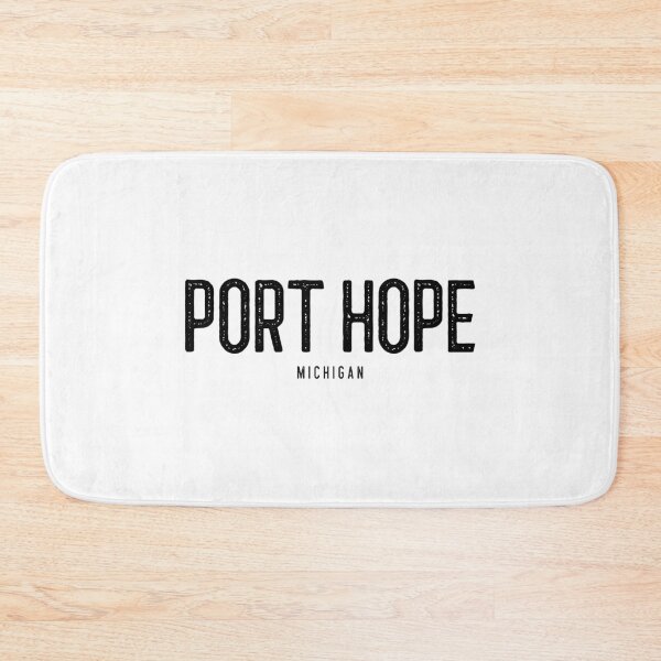 Item preview, Port Hope Michigan Classic Straight Aged Text Black Design designed and sold by Eleven-K.