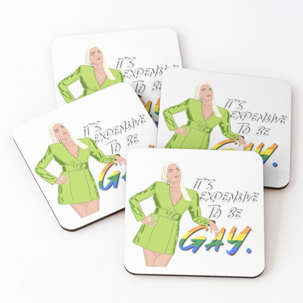 Item preview, Erika Jayne The Real Housewives of Beverly Hills It’s Expensive To Be Gay Pride designed and sold by RealHousewives-.