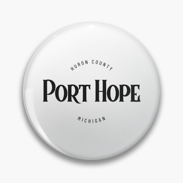 Item preview, Port Hope Michigan Classic Black Logo Design designed and sold by Eleven-K.