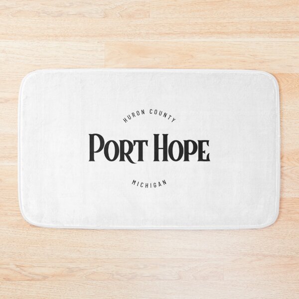 Item preview, Port Hope Michigan Classic Black Logo Design designed and sold by Eleven-K.
