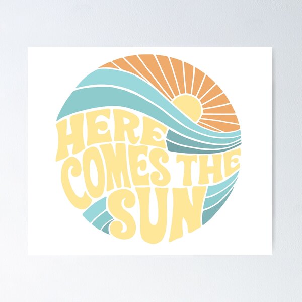 Item preview, Groovy Here Comes the Sun designed and sold by designxmad.