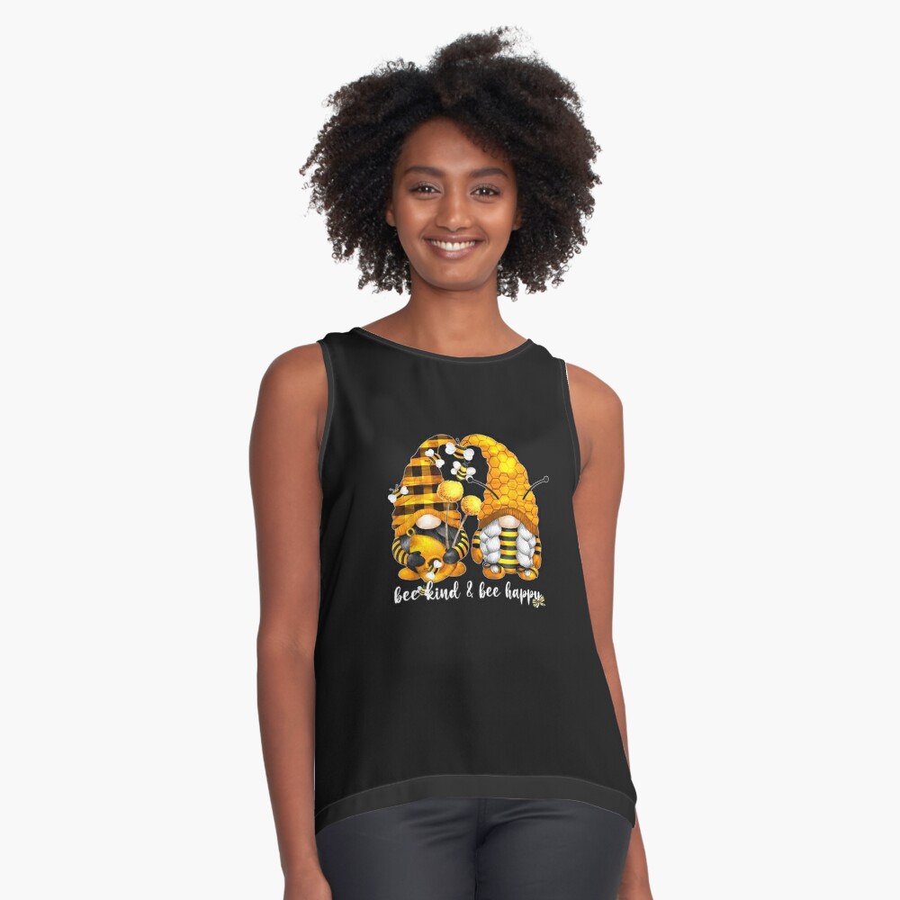 Bee Kind Bee Happy For Beekeeper With Bumble Bee Gnome TShirt61 Sticker  for Sale by alyssanmpmju