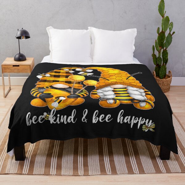 Item preview, Bee Kind  Bee Happy For Beekeeper With Bumble Bee Gnome TShirt61 designed and sold by alyssanmpmju.