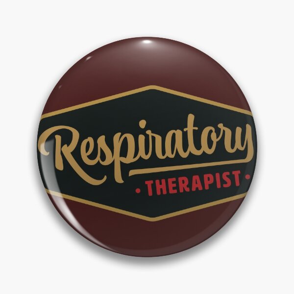 Item preview, Respiratory Therapist Retro Badge Logo designed and sold by Douglas Berg.
