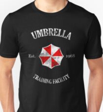 Umbrella Training Facility Vintage Resident Evil (for dark colors) Unisex T-Shirt
