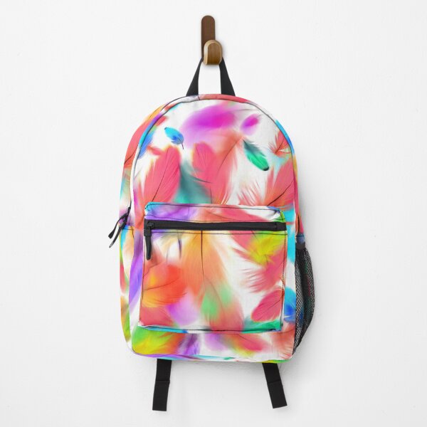 Item preview, Colorful feathered pattern design designed and sold by anzus13carlett.