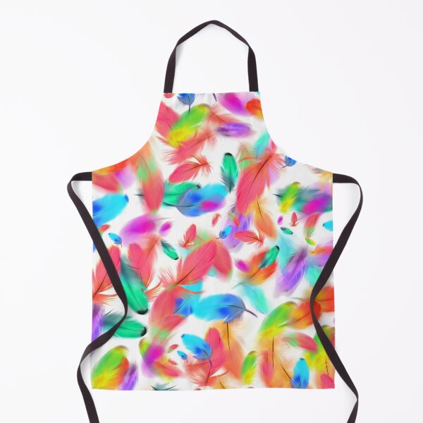 Item preview, Colorful feathered pattern design designed and sold by anzus13carlett.