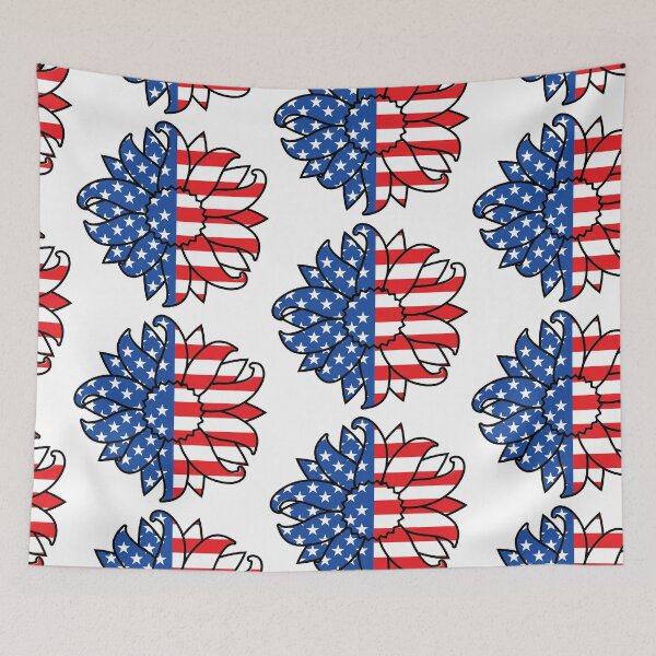 Item preview, Sunflower USA designed and sold by Patternsonly.
