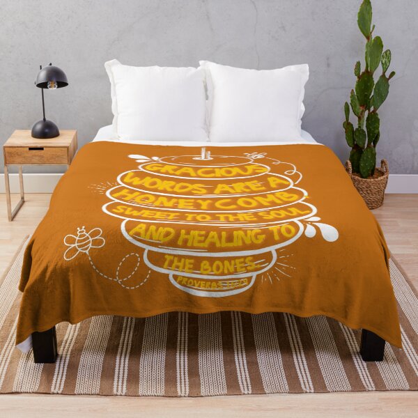 Item preview, His Words Like Honey designed and sold by garmentoffaith.