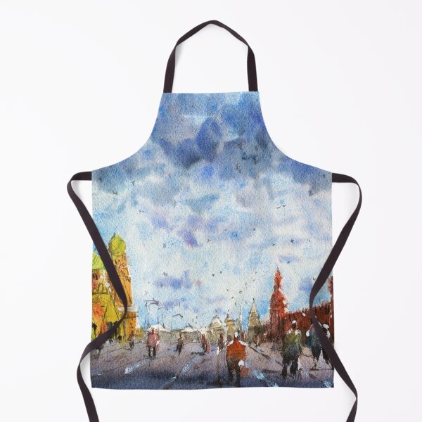 Item preview, Moscow - Red Square, Watercolor Painting designed and sold by darrenyeoart.