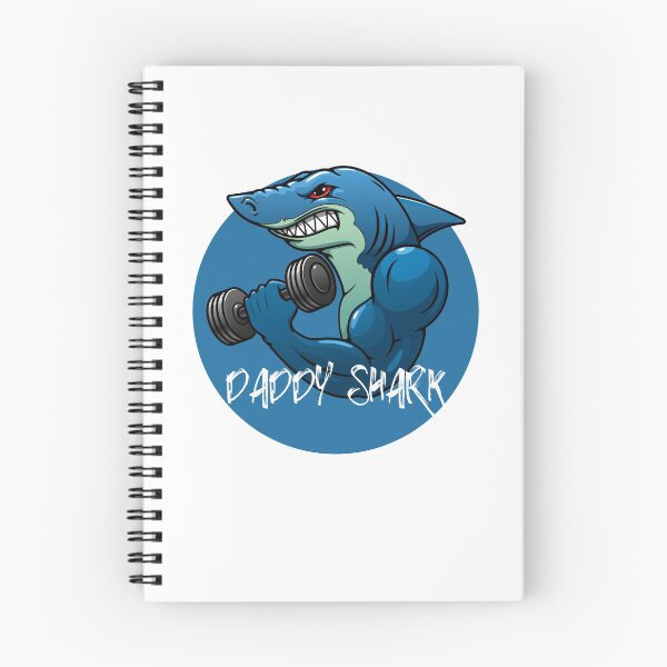Item preview, Daddy Shark!!! (blue) designed and sold by Amon Ferg.