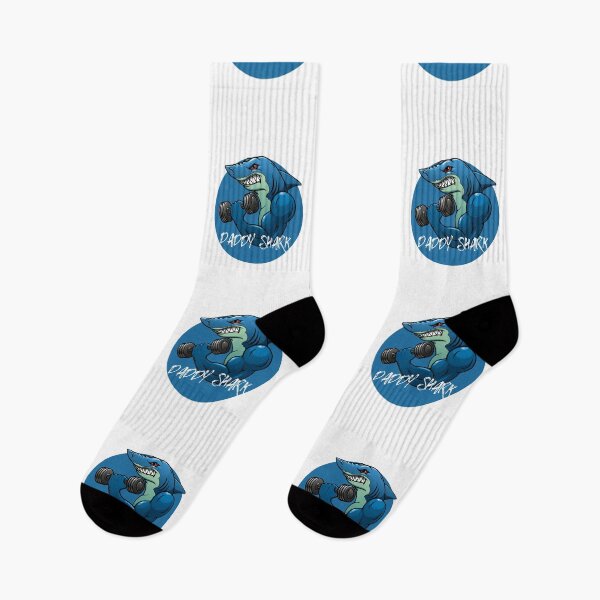 Item preview, Daddy Shark!!! (blue) designed and sold by Amon Ferg.