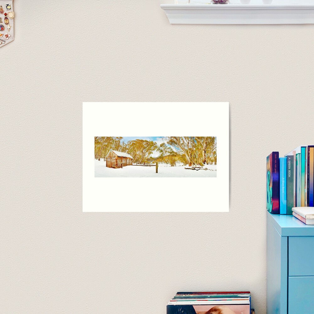 Cascade Hut, Kosciuszko National Park, New South Wales, Australia Art Print