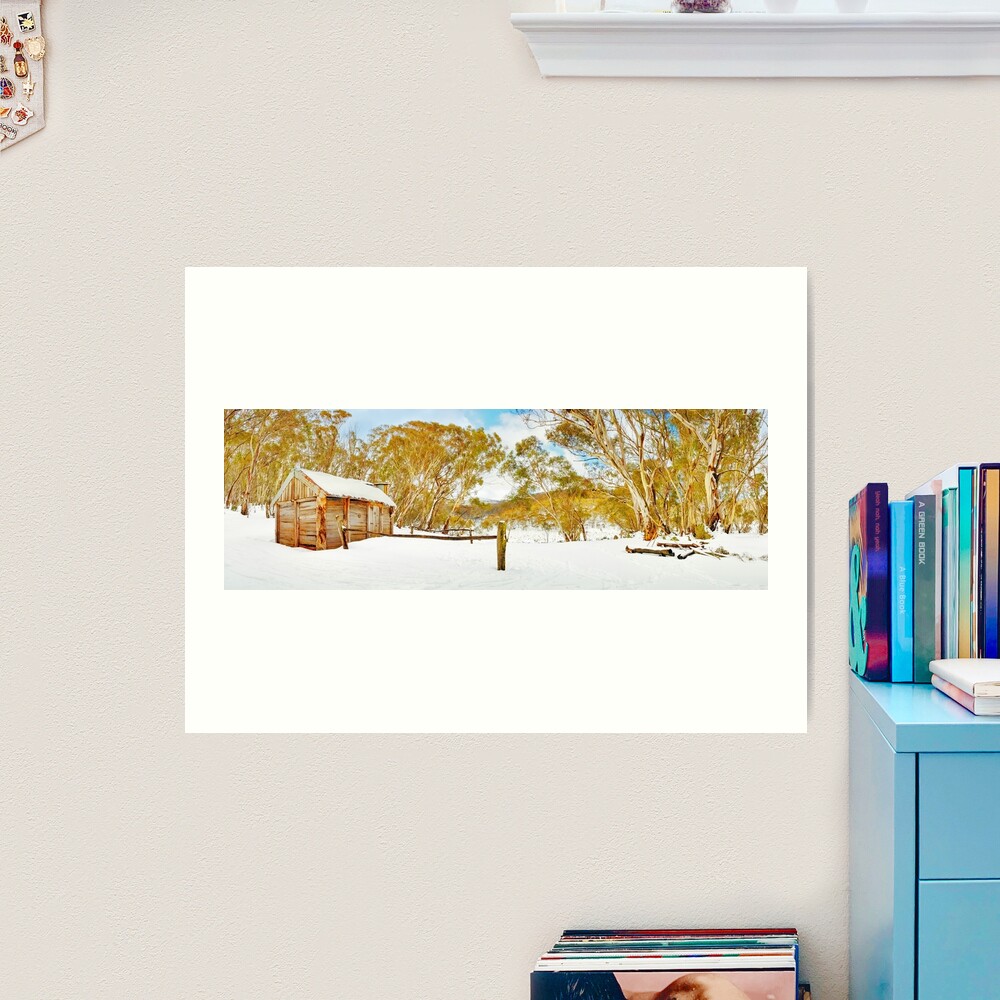 Cascade Hut, Kosciuszko National Park, New South Wales, Australia Art Print